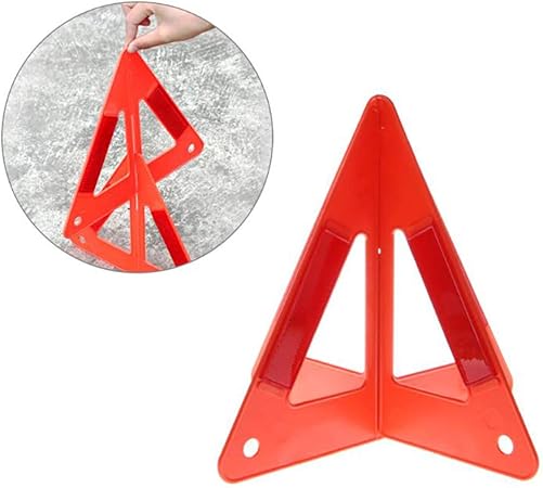Amazon Wangten 車三脚反射警告 安全な駐車三脚 障害反射三角形 緊急警告サイン 三角停止版 自動車警告三角形 車の警告標識 自動車の警告三脚 車両停止警告 車の三角形の緊急警告 折り畳み式 反射的 安全路面 三角停止板 車 バイク