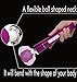 Extremly Powerful Wand Massager by Goodies 4 Love, Unisex, Free eBook and Soft Molded Attachment for Stress Relief, Wireless and Therapeutic, Rechargeable and Cordless