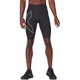 2XU Men&rsquo;s Light Speed Compression Shorts, Running Compression Shorts for Training &amp; Recovery