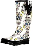 Blazin Roxx Women's Rocki Sugar Skull Rain Boot - 58100