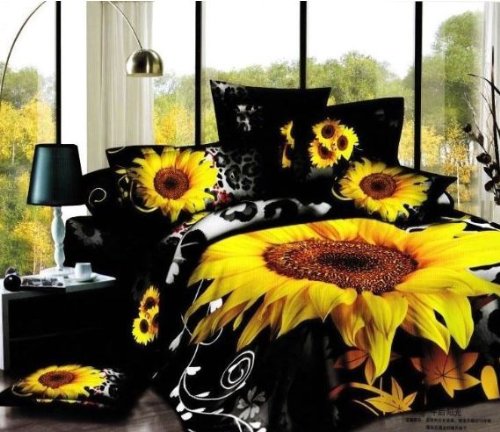 Home Textiles 100% Cotton Luxury King Size 3d bed set bedding set /bedclothes Animal Lion tiger leopard printed duvet cover bedspread HT 3_17 Free UPS Shipping in USA