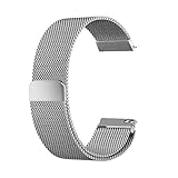 Aisun Accessories Band, Magnet Lock Milanese Loop Stainless Steel Bracelet Strap Band for Fitbit Blaze Smart Fitness Watch(White)