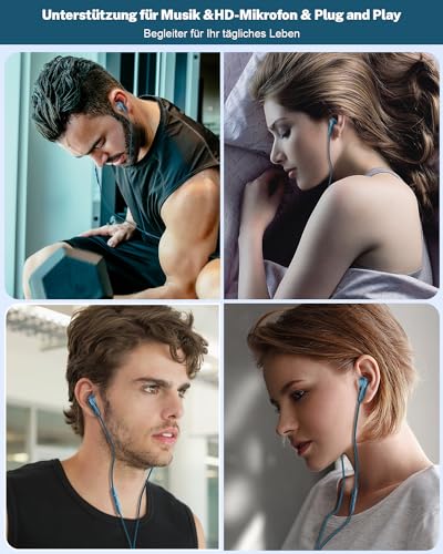 USB C Wired Headphones for Samsung Galaxy S25 S24 S23 S22 Ultra S26 S21 A55 A56 A16 A54 5G In-Ear USB C Headset with Microphone Headphones USBC for iPhone 17 16 15 Pro Max Air Pixel 9 8 Xiaomi 14