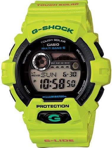 g shock tide graph