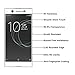 [2 Pack] Sony Xperia XA1 Ultra Screen Protector Glass Full Cover - RBEIK 9H Hardness Full Coverage Bubble Free Tempered Glass Screen Protector for Sony Xperia XA1 Ultra, White