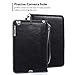 iPad Mini Case, iPad Mini 2 Case, TabPow All-in-One - Premium PU Leather Smart Case Cover with Card Slots, Kickstand, Elastic Hand Strap Grip for iPad Mini and iPad Mini 2 with Retina - Black