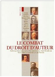 Le  combat du droit d'auteur
