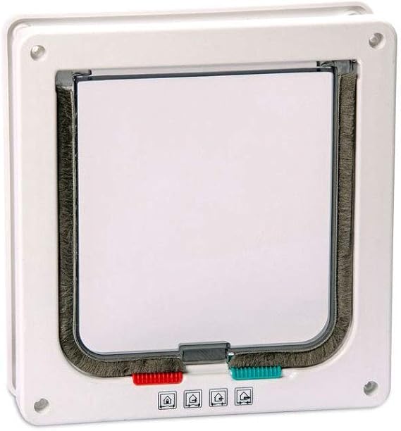 Chatiere 4 Position Mur Epais Amazon Fr Animalerie