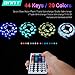 ANNT LED Flexible Strip Lights 16.4ft 300leds 5m Waterproof Adhesive Light Strips RGB Color Changing Smd3528 ribbon Kit with 44key Remote with Power Supply