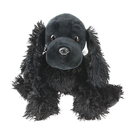 black cocker spaniel plush toy
