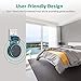 Bovon Outlet Wall Mount Hanger Holder Stand for Dot 2nd Generation, Best Space-Saving Dot Accessories for Your Smart Home Speaker Without Mess Wires or Screws (Short Charging Cable Included) (Black)