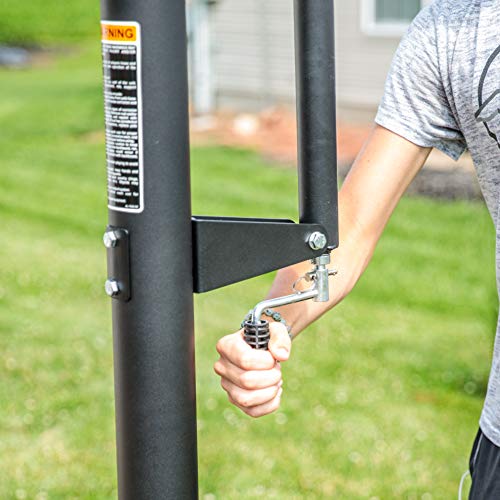 Silverback NXT 54" InGround Basketball Hoop with AdjustableHeight