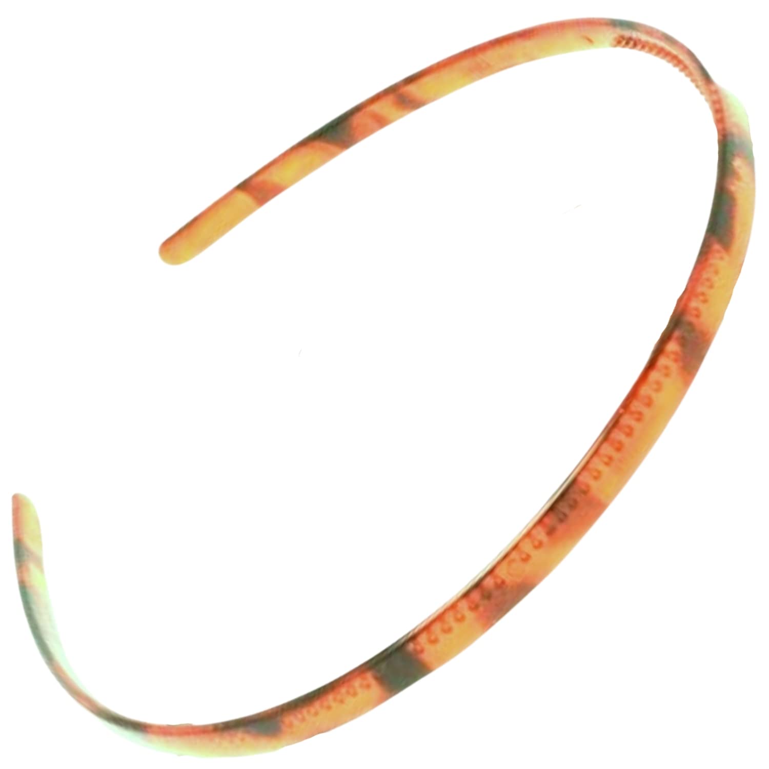 Topkids Accessories Plastic Alice Bands Hair Bands Head Bands Black Clear Tortoise Hairband Headband Aliceband Women Girls Men Boys Thick Thin Wide Teeth Comb (1cm Tort Brown)