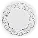 WushXiao BestBlue Paper Lace Doilies 10.5 Inch Set of 180