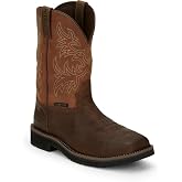 Justin Original Work Rugged Tan American Orange Top Boot Tan