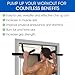 Heavy Duty Multi Purpose SXP Doorway Pull Up Chin Up Bar for Exercise Fitness Strength Training Upper Body Workout (New Model)