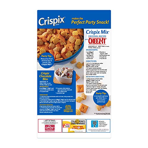 Kellogg's Crispix, Breakfast Cereal, Original, Family Size, 18oz Box Pricepulse