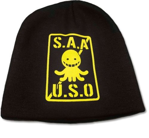 Great Eastern Entertainment Assassination Classroom S.A.A.U.S.O. Logo Headwear, Yellow
