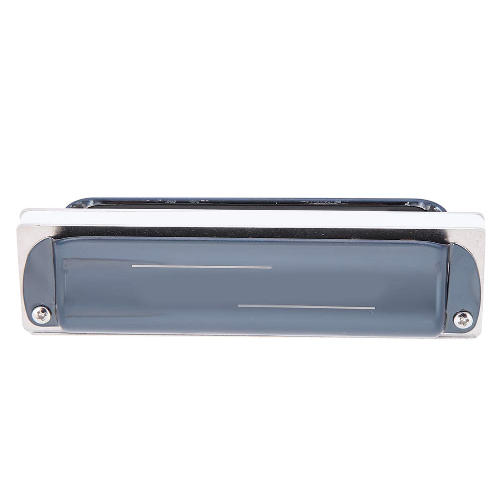 Eb Major Harmonica 10 Holes Mouth Organ Gift with Storage Case for Beginners Professional Performance (White) Musical Instrument