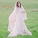 ASA Bridal Cathedral Long Drop Veil for Bridal with Sheer Organza Ribbon