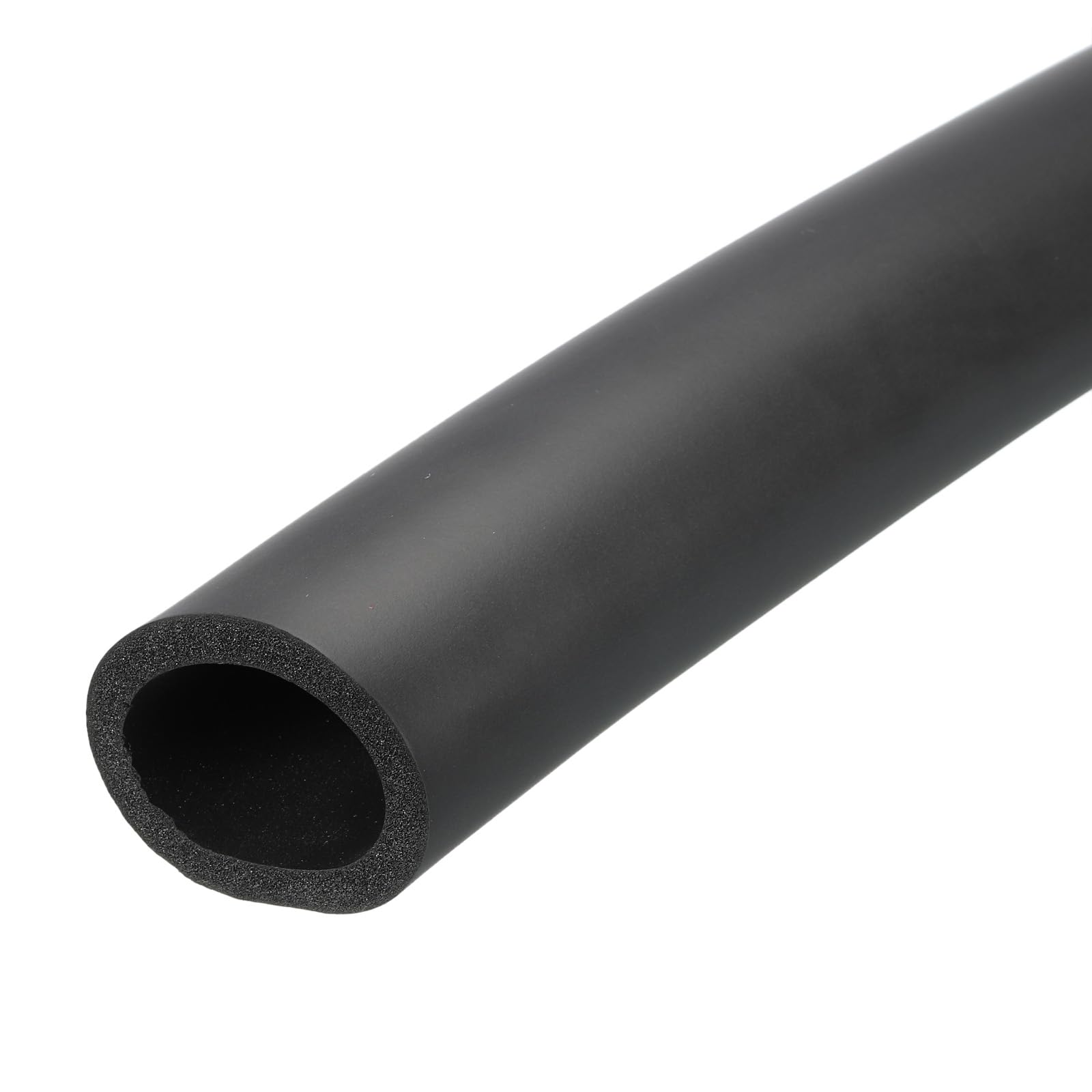 DMiotech 40mm ID x 7mm Thick 20" Black Foam Grip Wrap Closed Cell Foam Tubing Non-Slip for Utensil Tools Handle Support