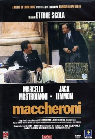 Amazon Co Jp Maccheroni マカロニ Pal Reg 2 Import 06 Dvd ブルーレイ Marcello Mastroianni Jack Lemmon Ettore Scola