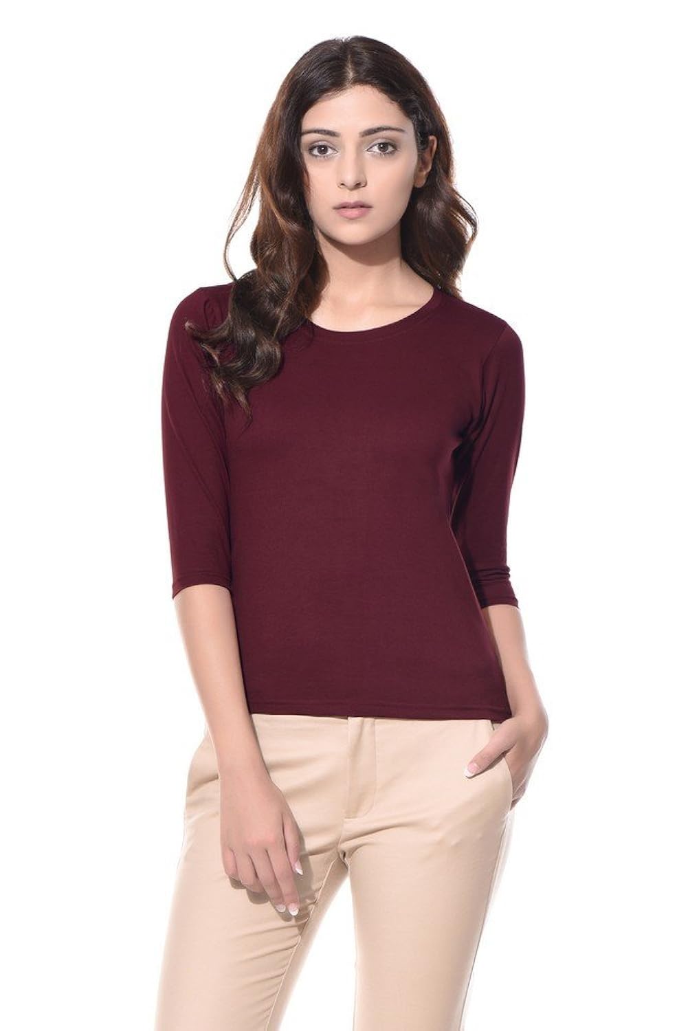 miss chase women's basic top