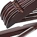 Wooden Hangers by Houzem™ - Anti-rust Hooks and Non-slip Bar - Maple Strong Wood Hanger for Suit and Coat (Pack of 20)