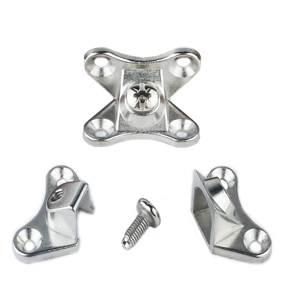 Connettori Angolari A Farfalla Rimovibili - 10 Pezzi In Lega Di Zinco Per Mobili, Scaffali E Sedie | Fissaggio Semplice - Foto 7