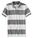 Aeropostale Men's A87 Bar Stripe Logo Jersey Polo Shirt