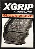 X-Grip Glock 26 27C Use G19 G23 or G32 Mag in GlockG26 G27 or G33 No Tools Required, Black