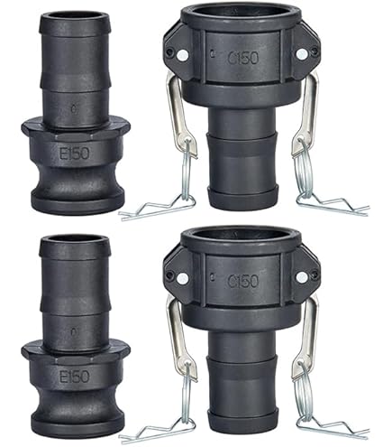 Amazon.com: 1-1/2 Fem Coupler X Mpt GREEN LEAF INC Cam-Lock