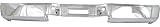 Step Bumper Face Bar Compatible with 2004-2015 Nissan Titan Chrome Steel All Cab Type