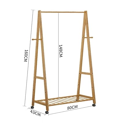 Perchero de madera para ropa | Percheros de pared, percheros de pie...