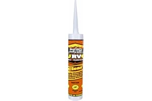Durvol RV Trailer Camper Flex Flexible Sealant 10.5 oz., Clear