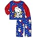 AME Sleepwear Peanuts Snoopy Boys Fleece Pajamas (3T, Snoopy Santa Assorted)