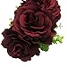 Rose Flower Hair Clip Flamenco Dancer Pin up Flower Brooch