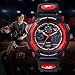 HIwatch Kids Watches Boys Girls Waterproof Sports Digital Wrist Watch for Youth, Red