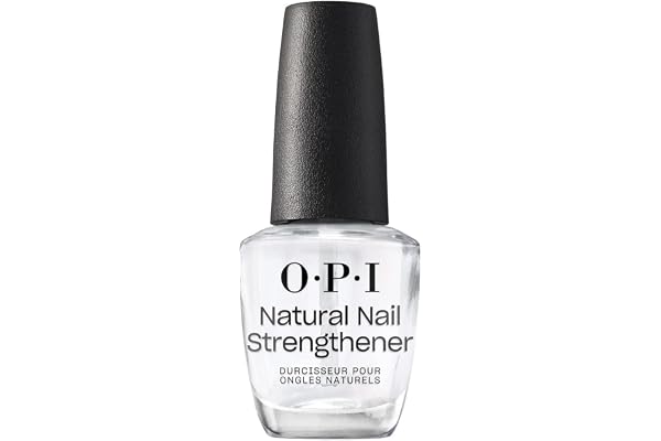 OPI Nail Lacquer Base Coat | Clear Nail Polish Base Coat |Chip Resistant, Protects Nails, Prevents Discoloration