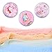 Slime Silk Mud, Cloud Slime, Unicorn Galaxy Fluffy Slime, DIY Slime Supplies Kit for Girls and Boys, Stress Relief Toy Scented Sludge Toy for Kids Education, Party Favor and Birthday (3 Pack)
