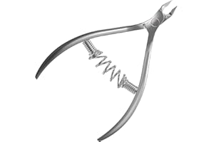 Staleks Pro Cuticle Trimmer - Professional Stainless Steel Cuticle Nipper with Sharp 5mm Blade: Durable Manicure and Pedicure Tool for Nail Care NS-30-5