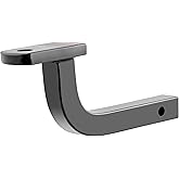 CURT 45520 Class 2 Trailer Hitch Ball Mount, Fits 1-1/4-Inch Receiver, 3,500 lbs, 3/4-Inch Hole, 3-1/8-Inch Rise