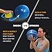 MICOK Pilates Ball, Barre Ball, Mini Exercise Ball, 9 Inch-Small Bender Ball for Pilates, Yoga, Core Training and Physical Therapy, Anti Burst & Slip Resistant Balance Ball with Quick Foot Pump