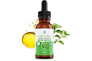 Dr. Robaina 100% Pure Organic Oregano Oil – High Carvacrol 87%, Immune & Digestive Support – Cold-Pressed, Vegan – Subsp. Hirtum from Greece