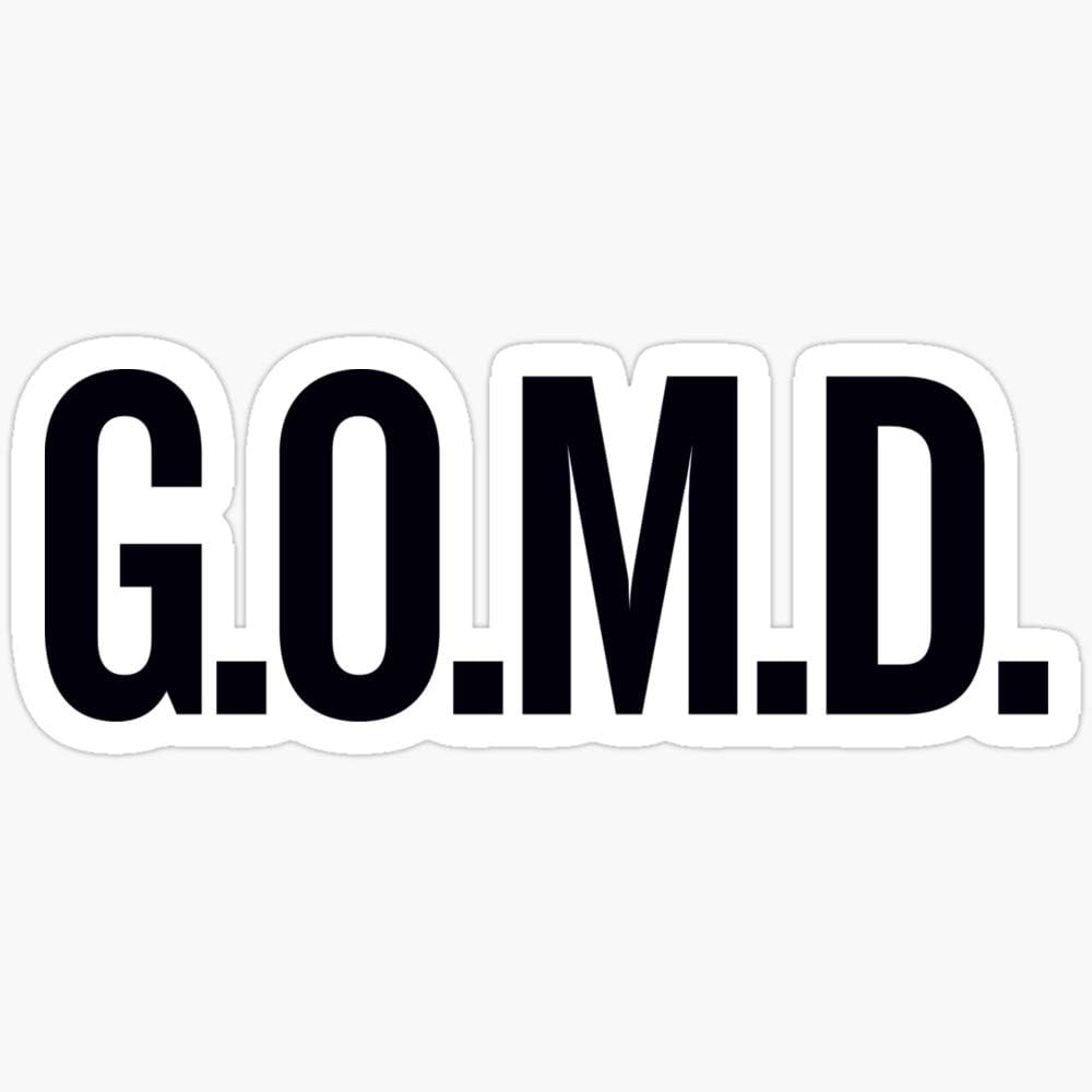 Amazon Com Belinzstore G O M D Stickers 3 Pcs Pack Toys Games