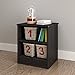 South Shore Libra Nightstand with Storage, Gray Oak