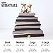 Barkbox Orthopedic Dog Bed | Comfortable Memory Foam Mattress for Joint Relief | Head and Neck Support Waterproof with Non Skid Bottom | Calming Durable Bed with Washable Cover | Small, Espresso