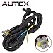 AUTEX 1pc ABS Wheel Speed Sensor Wire Harness Repair Kit N15002 Compatible with Buick Century 2001 2002 2003 2004 2005/Cadillac DeVille 2000 2001 2002 2003 2004 2005/Chevrolet Uplander 2006-2009