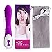 Handheld Wand Vibrator Massager by ROSERAIN, Rechargeable Waterproof Cordless Multi Speed Vibration Magic Wand for Women Therapeutic Muscle Aches and Sports