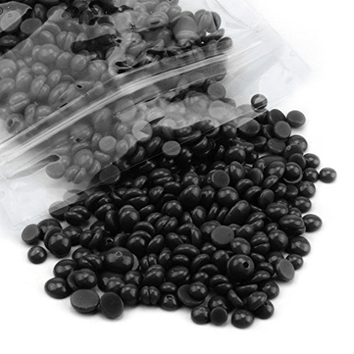 Baomabao Hair Removal Bean No Strip Depilatory Hot Film Hard Wax Pellet Waxing (Black)